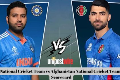 India National Cricket Team vs Afghanistan National Cricket Team Match Scorecard