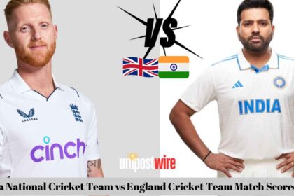 India National Cricket Team vs England Cricket Team Match Scorecard