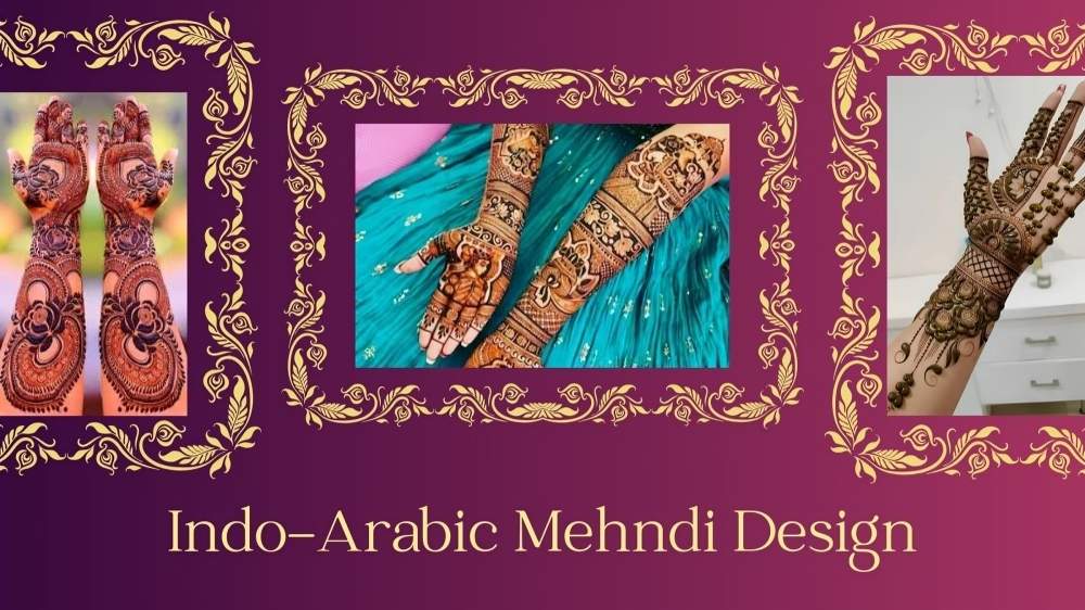 Indo-Arabic Mehndi Design