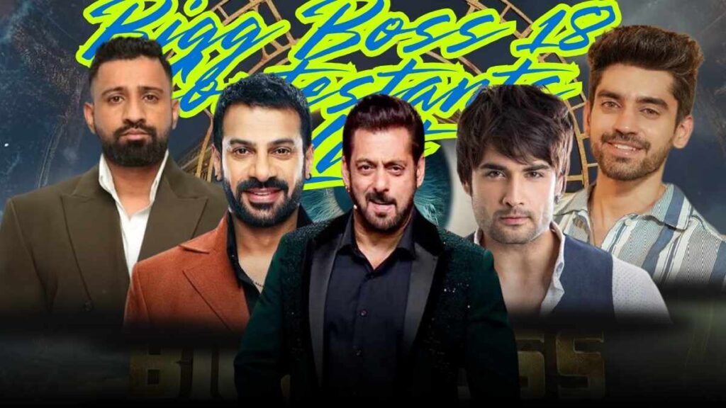 Bigg Boss 18 Contestants List